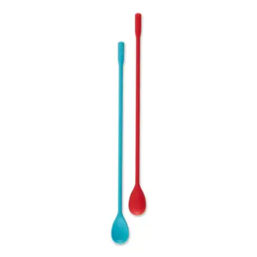 10" Silicone Stir Spoons - Set of 2