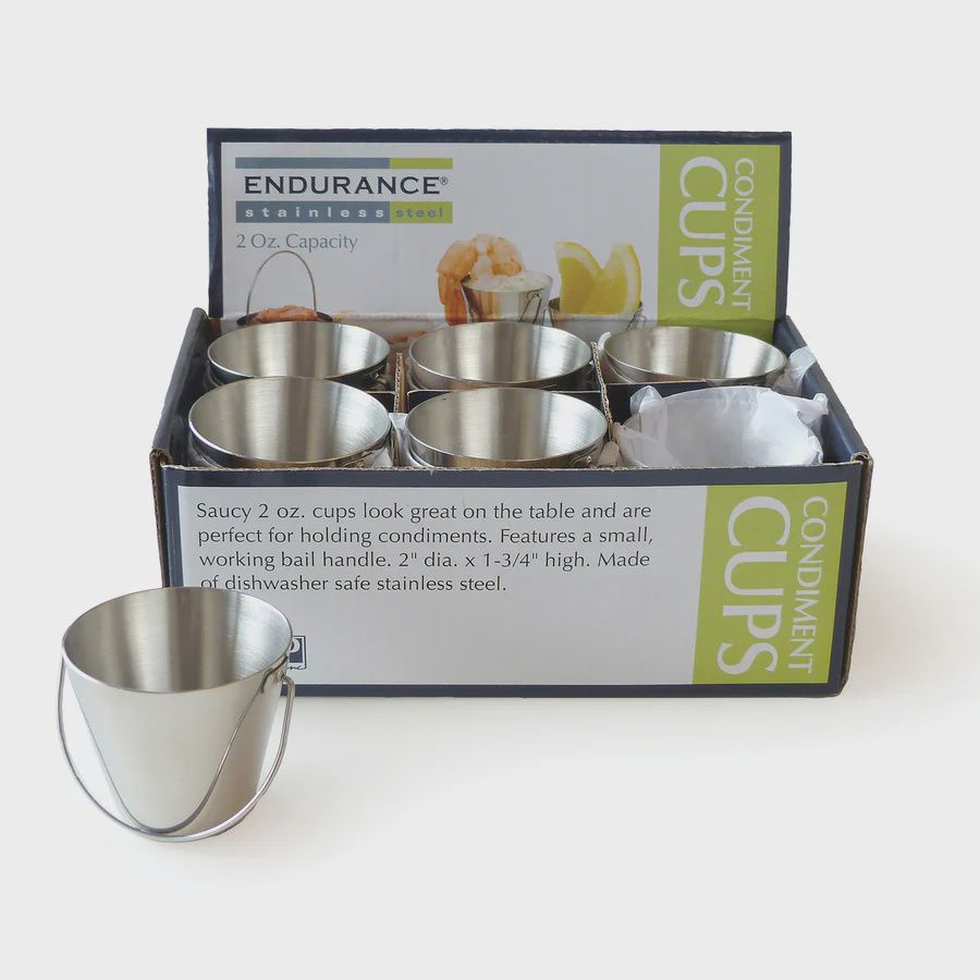 Bucket Style Condiment Cups - 2 oz.