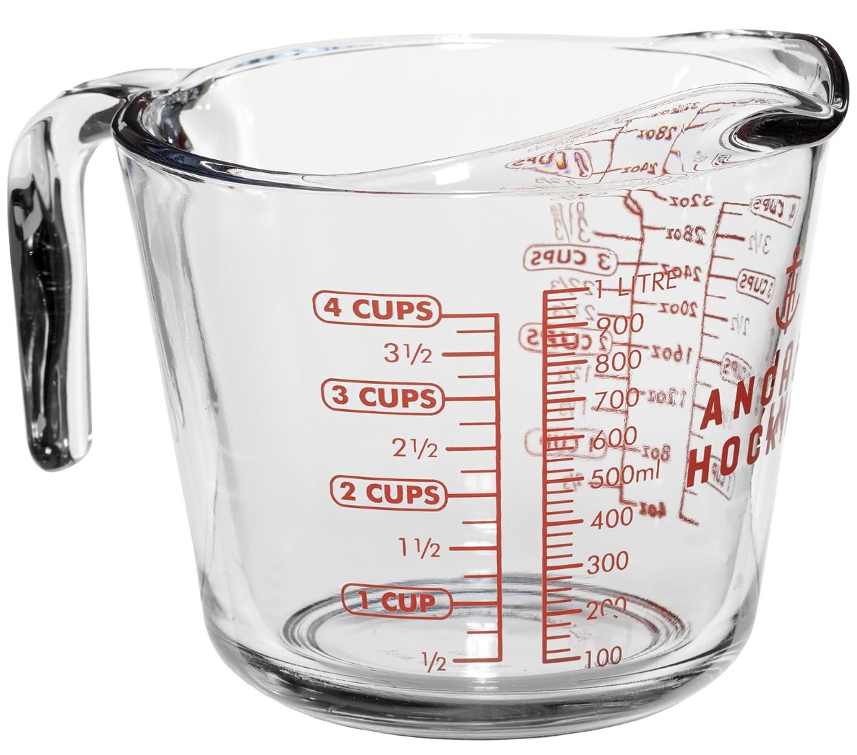 4 cup glass measuring cup (Anchor Hocking)
