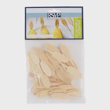 50 Bamboo Corn Picks