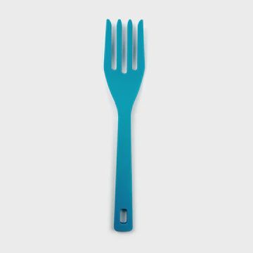 Silicone Fork- Turquoise