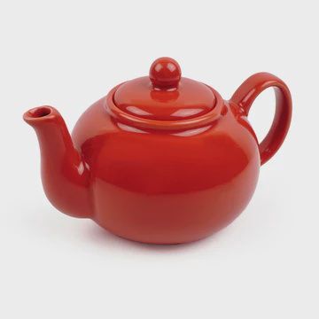 Stoneware Teapot - Red