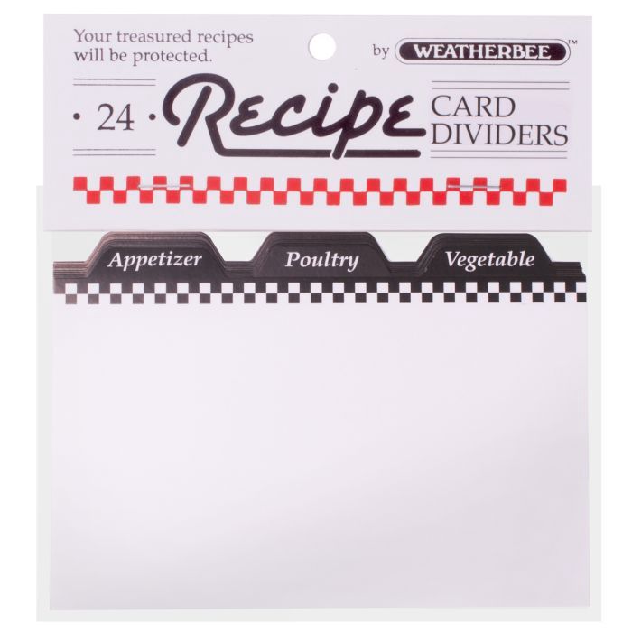 Recipe Dividers 4 x 6