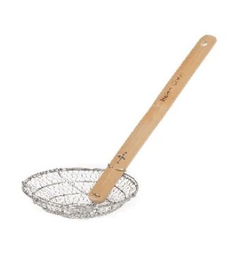 Spider 5" Wire Strainer Wood handle