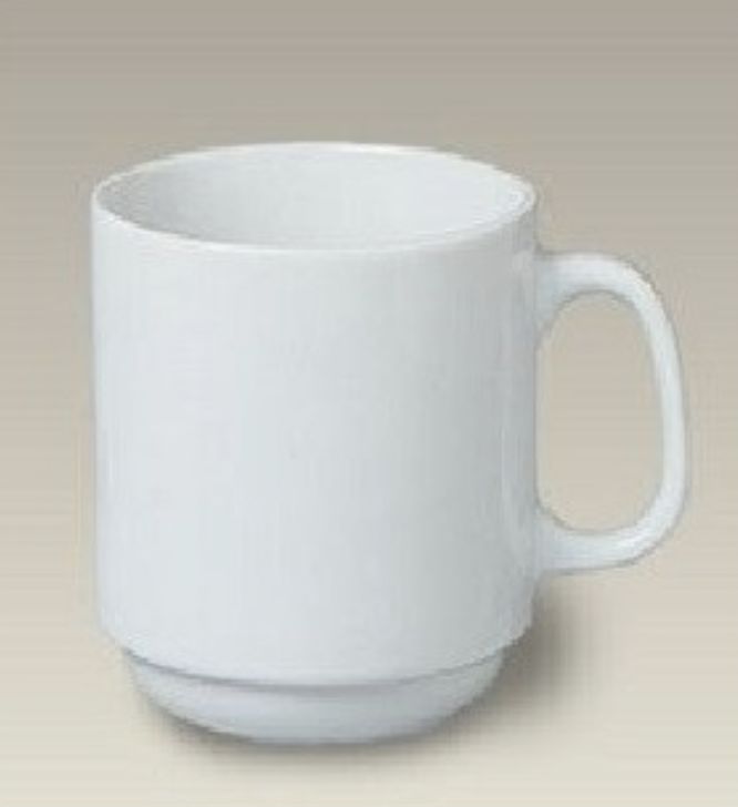 White Stackable Cup