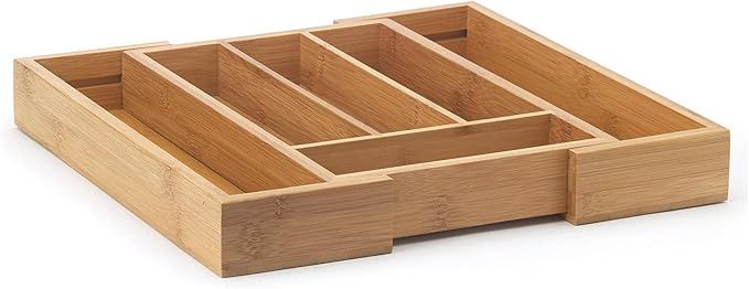 Bamboo Silverware Tray