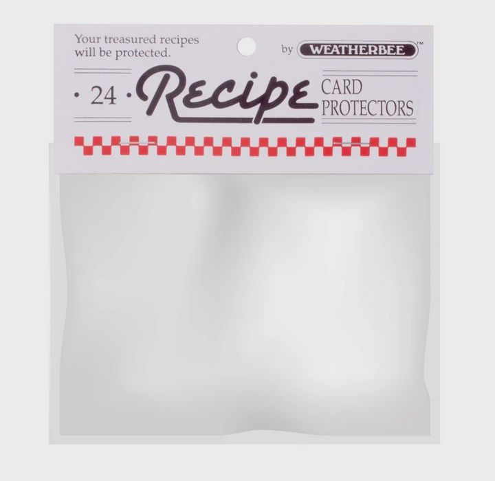 Recipe Card Protectors - 4 x 6