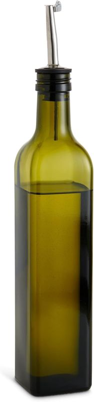 Green Olive Oil Bottle