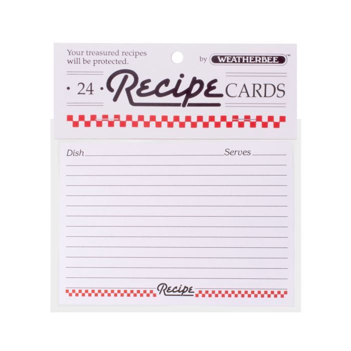 Recipe Cards 3 x 5