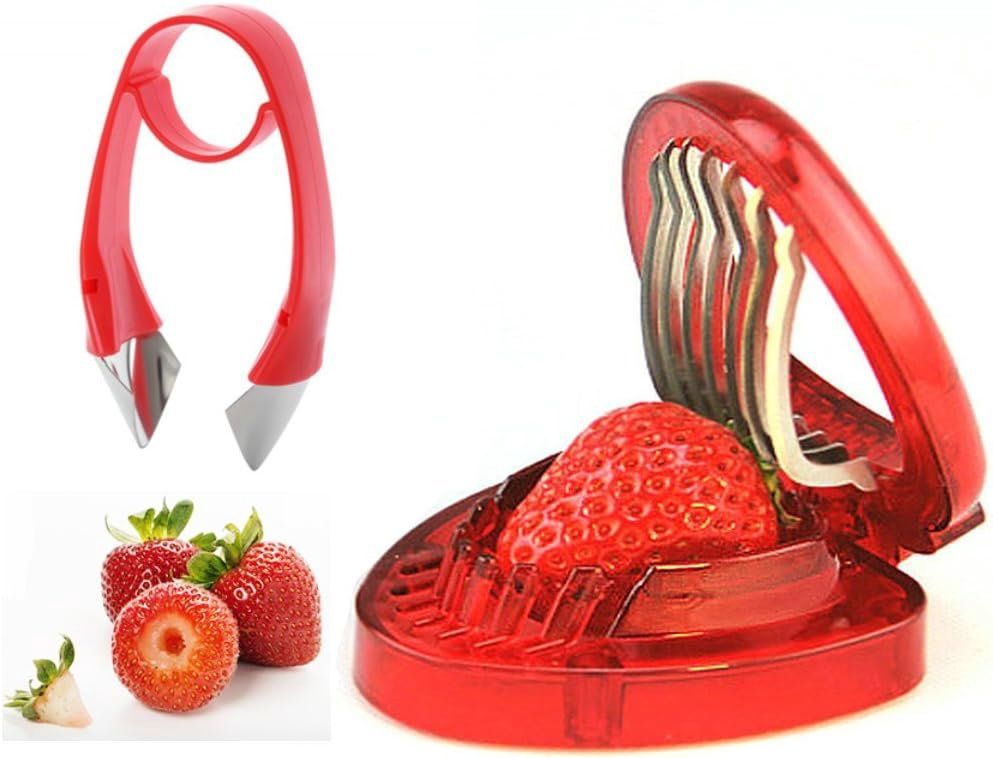 Strawberry Huller &amp; Slicer set