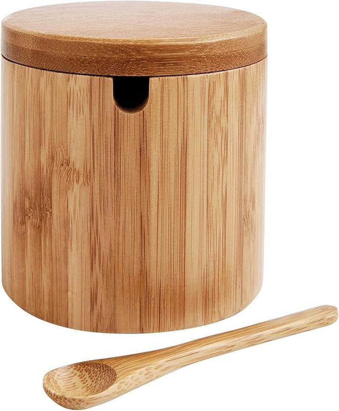 Bamboo Salt Box