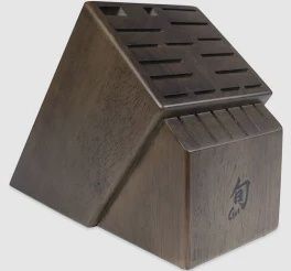 Shun Walnut Block Only: 22-Slot