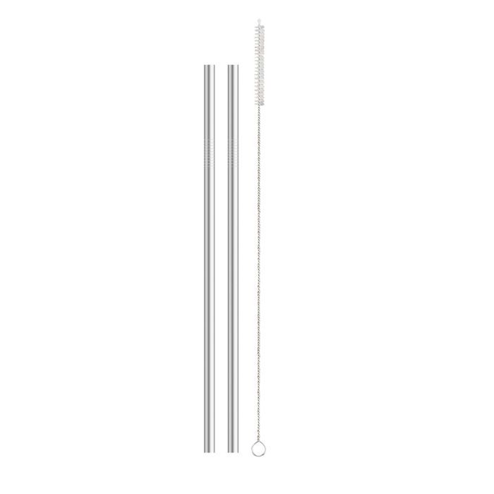 Tumbler Straw Set SS 3-piece