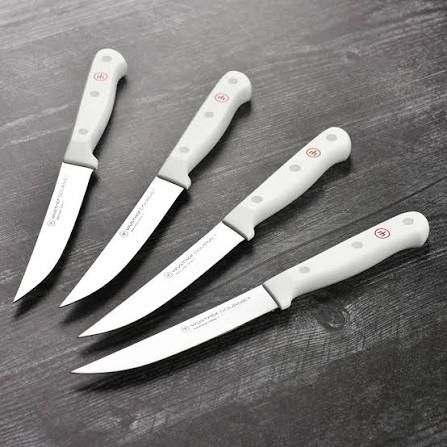 Classic White 4pc Steak Set