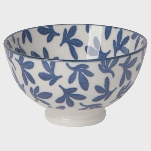 4" Blue Floral bowl