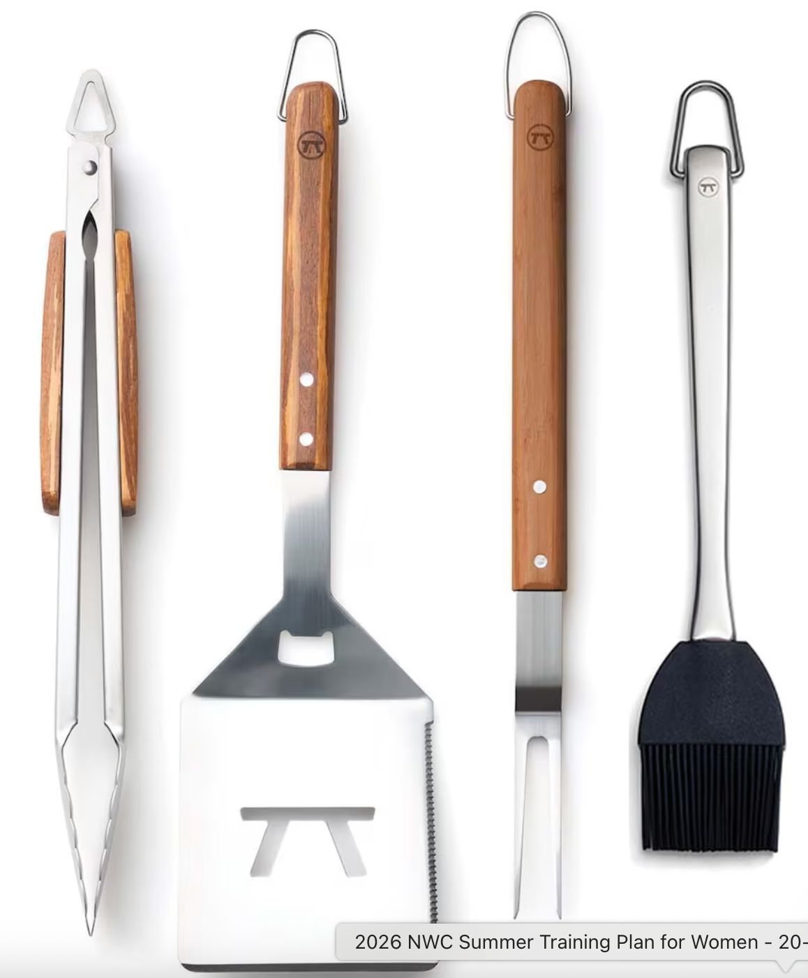 Tiger Bamboo Tool Set - 4 pc