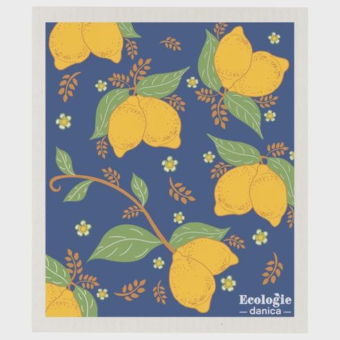 Swedish Dishcloth - Provencal Lemons