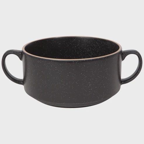 Black Soup Bowl
