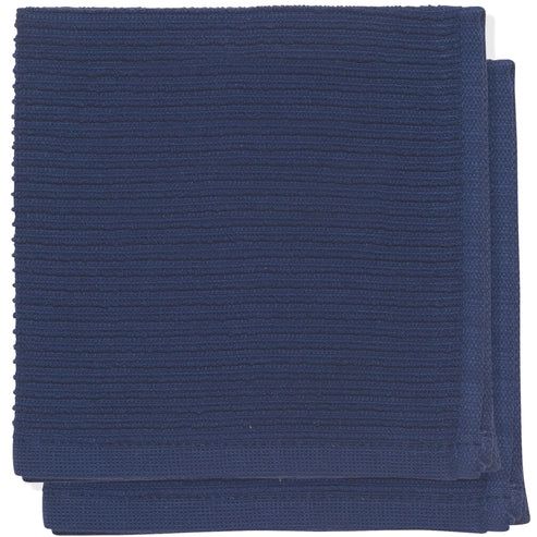 Ripple Indigo Dishcloths - Set of 2
