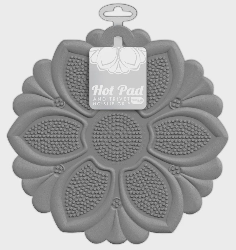 Pot Holder &amp; Trivet- Gray