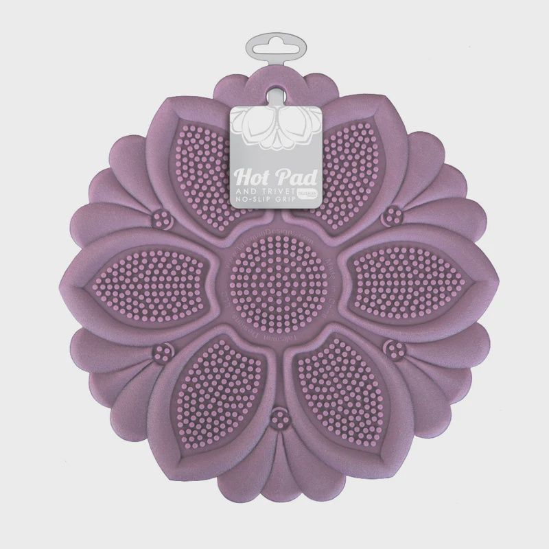 Pot Holder &amp; Trivet- Lavender