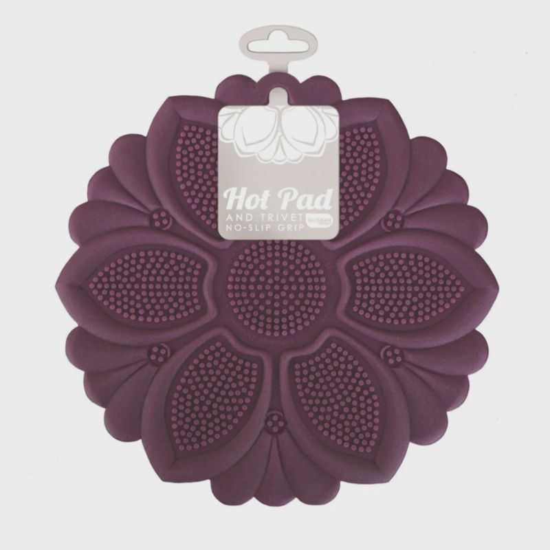 Pot Holder &amp; Trivet- Purple