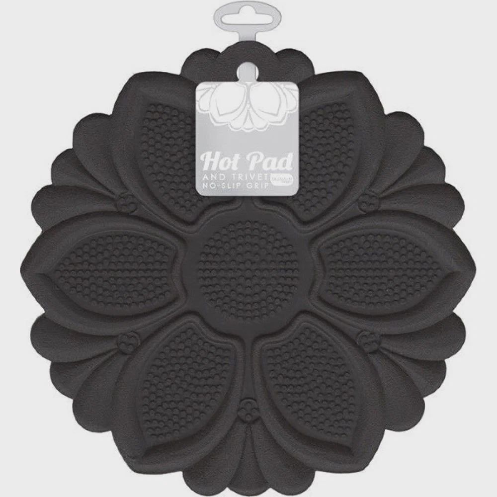 Pot Holder &amp; Trivet- Black