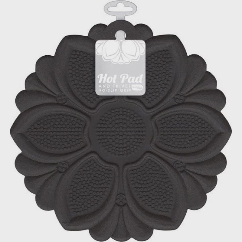 Pot Holder &amp; Trivet- Black