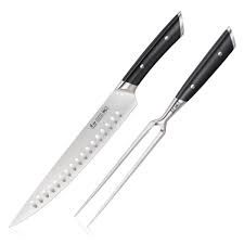 Helena, Black, 2PC, Carving Set