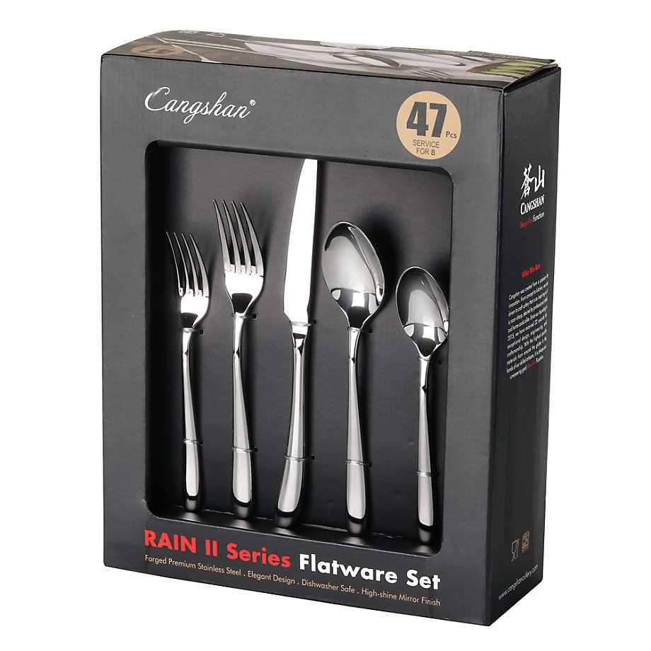 Rain II Serve &amp; Hostess Set (47pc set)