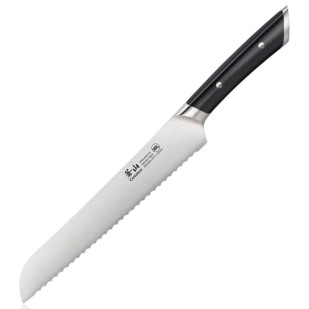 Helena Series 8" Bread Knife (black)