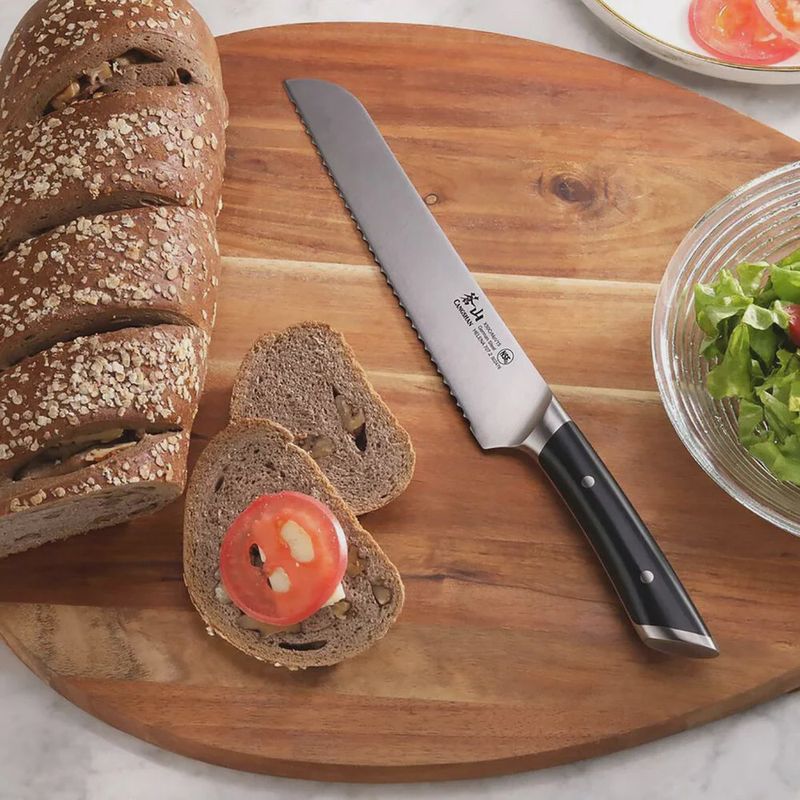 Helena Series 8" Bread Knife (black)