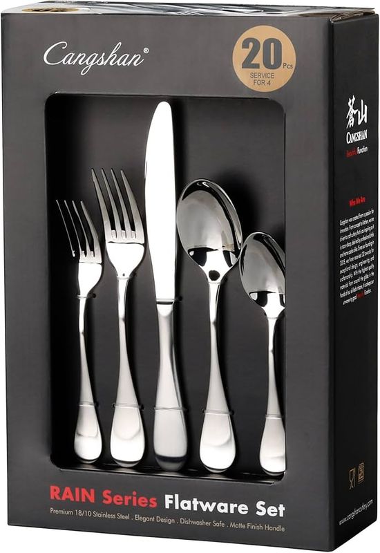 Rain Flatware - 20 pc