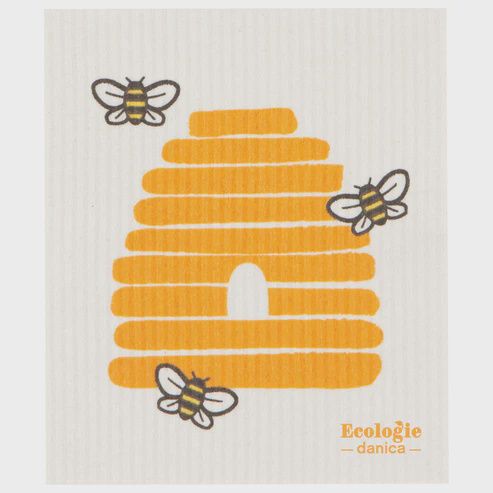 Swedish Dishcloth - Bees