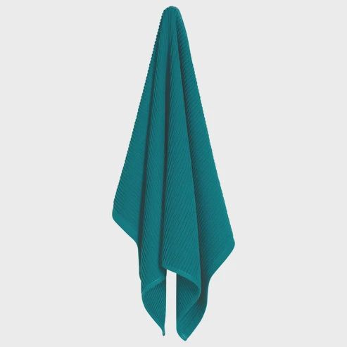 Ripple Peacock Kitchen Towel