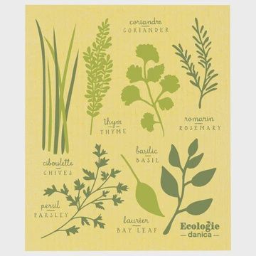 Swedish Dishcloth - Les Fines Herbs