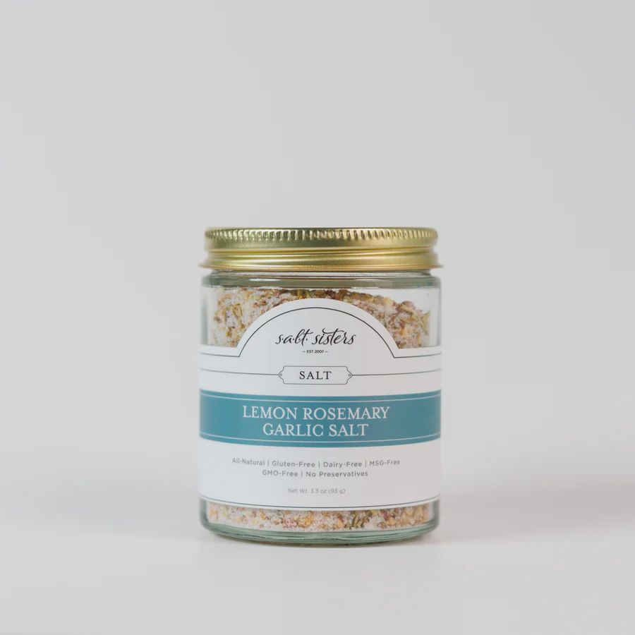 Lemon Rosemary Garlic Salt 3.3 oz.