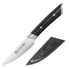 Helena 3.5" paring knife w/sheath (black)