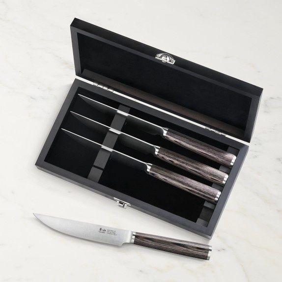 Pakkawood 4Pc Steak Knife Set