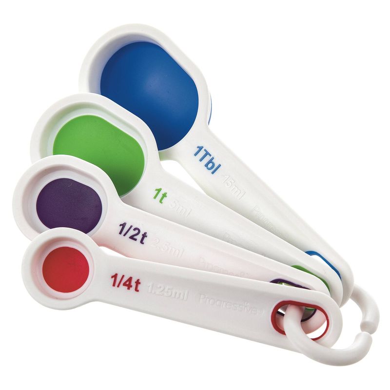 Flexible measuring spoons