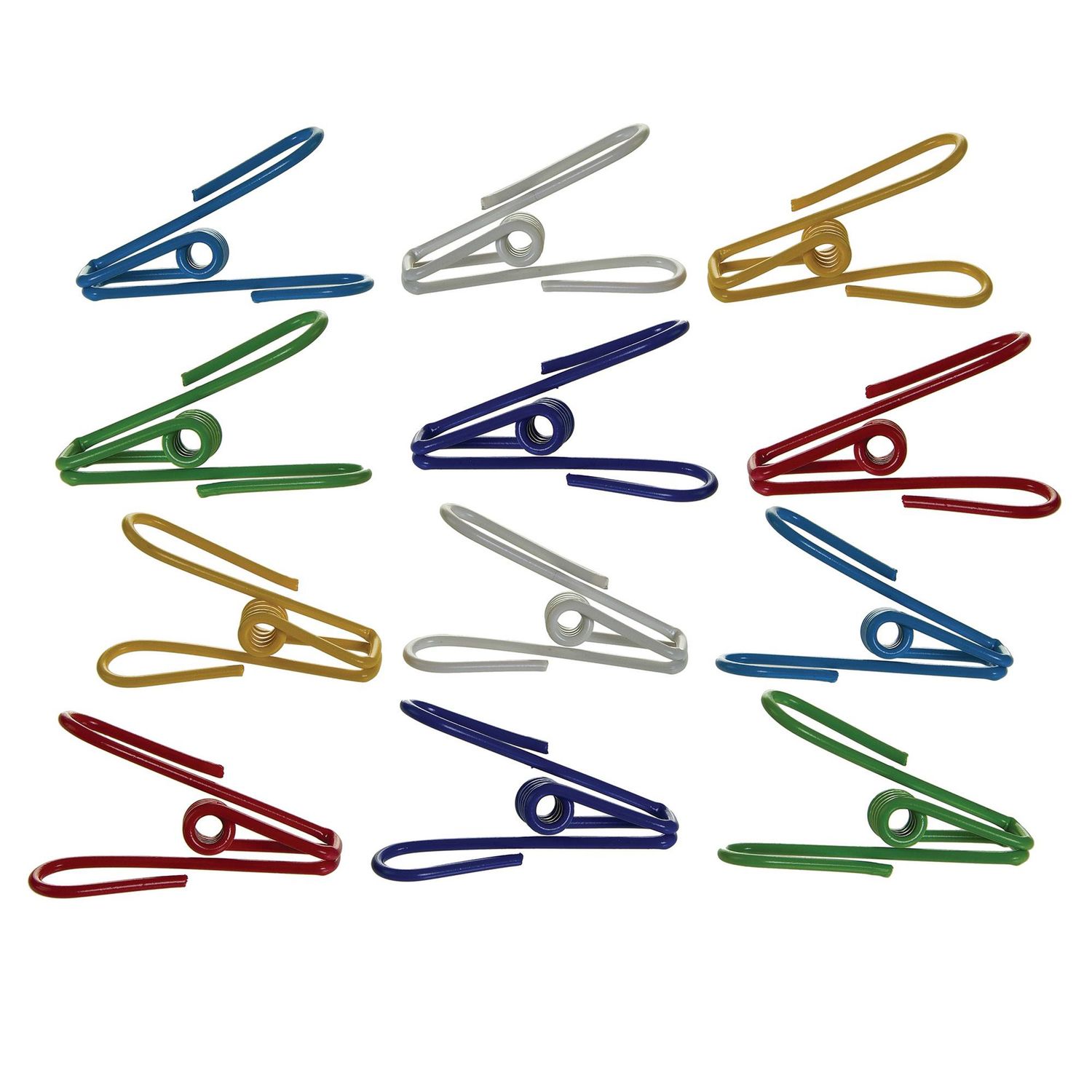 12-piece wire bag clips