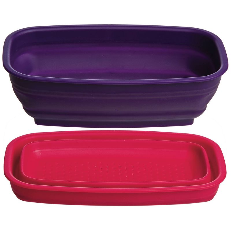 Collapsible berry colander