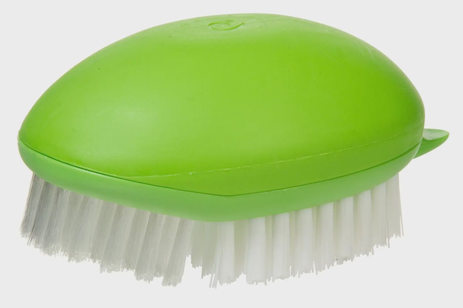 Dual bristle veggie brush