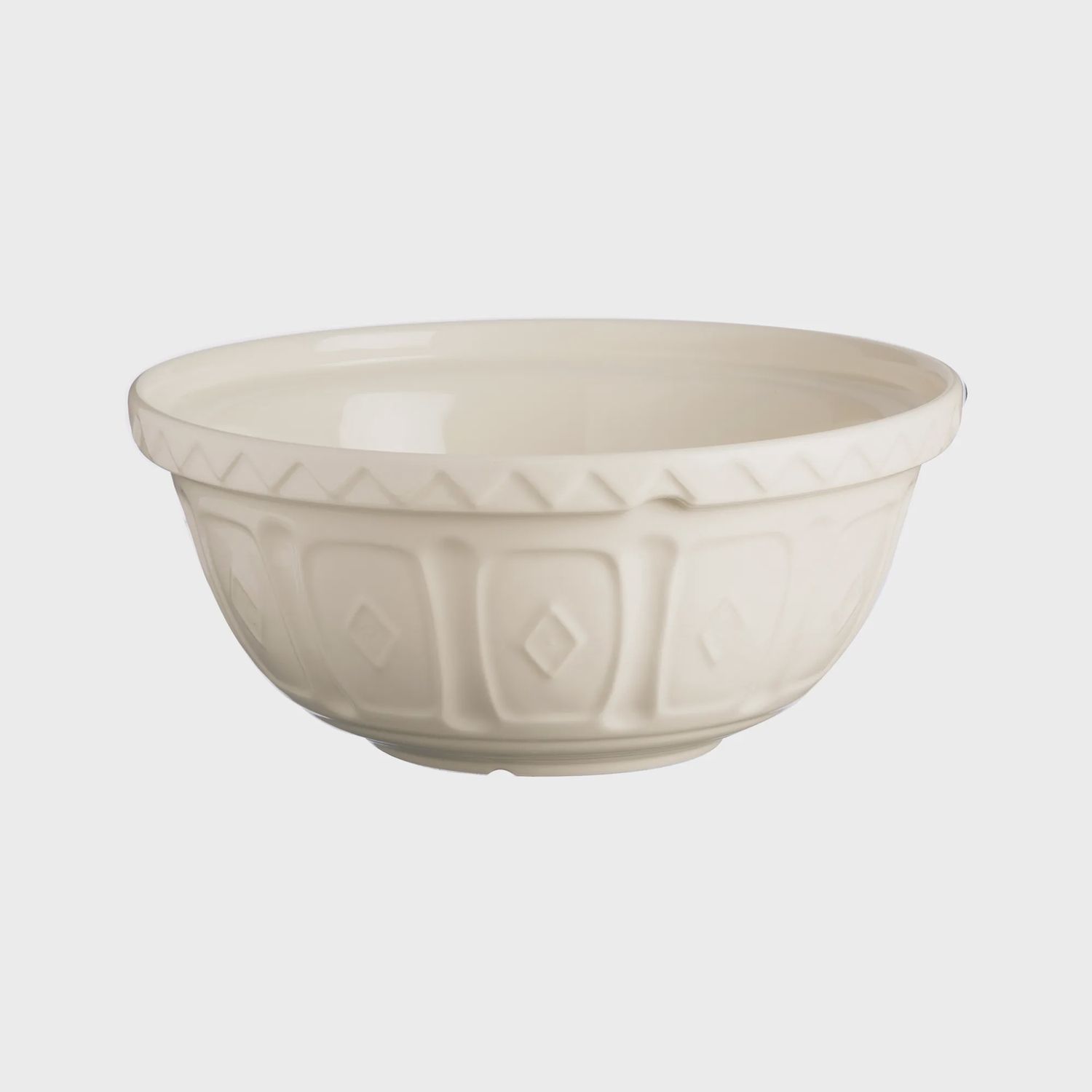 Cream Batter Bowl 9.75"