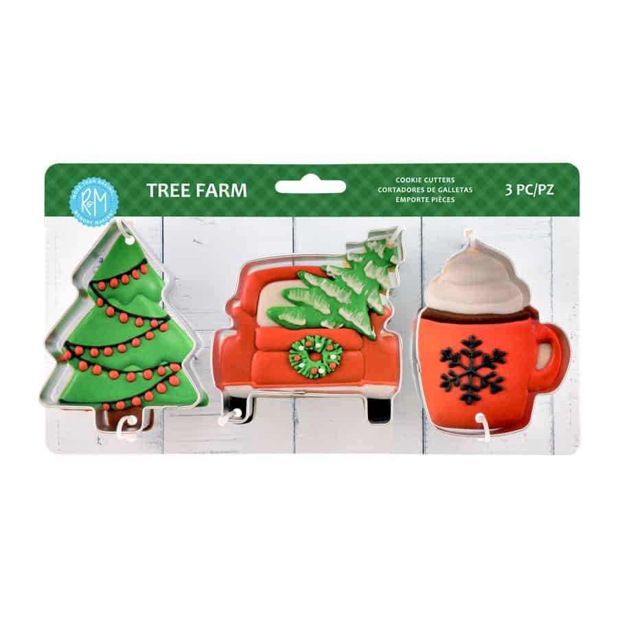 Tree Farm Cookie Cutter 3pc Set