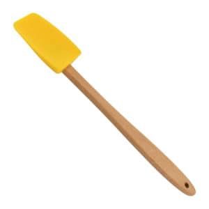 Silicone Mini Spoon Spatula Yellow
