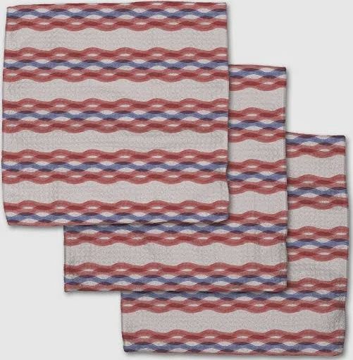 Waving Stripe Dishcloth Set