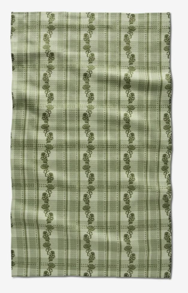 Celtic Plaid Tea Towel