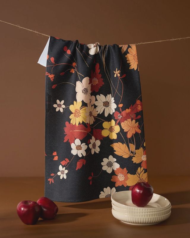 Autumn Whispers Tea Towel