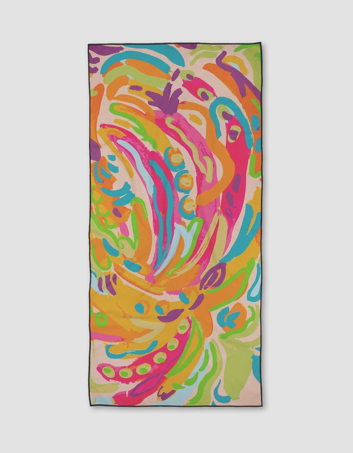 G. Beach Towel-florescence